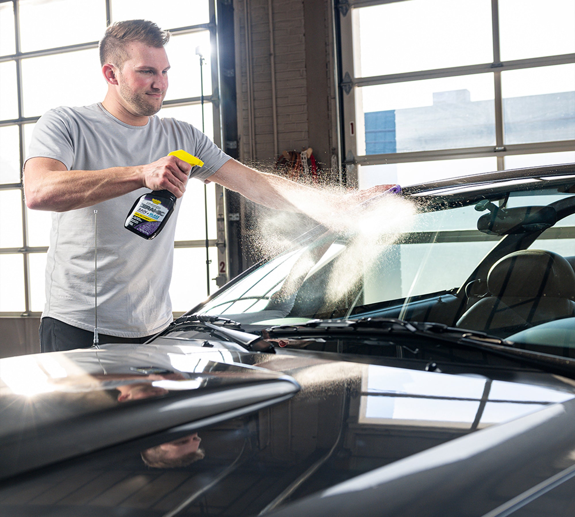 Invisible Glass Hybrid Ceramic Rain Repellent + Glass Cleaner