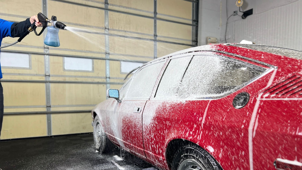 How to Wash a Car with a Foam Cannon