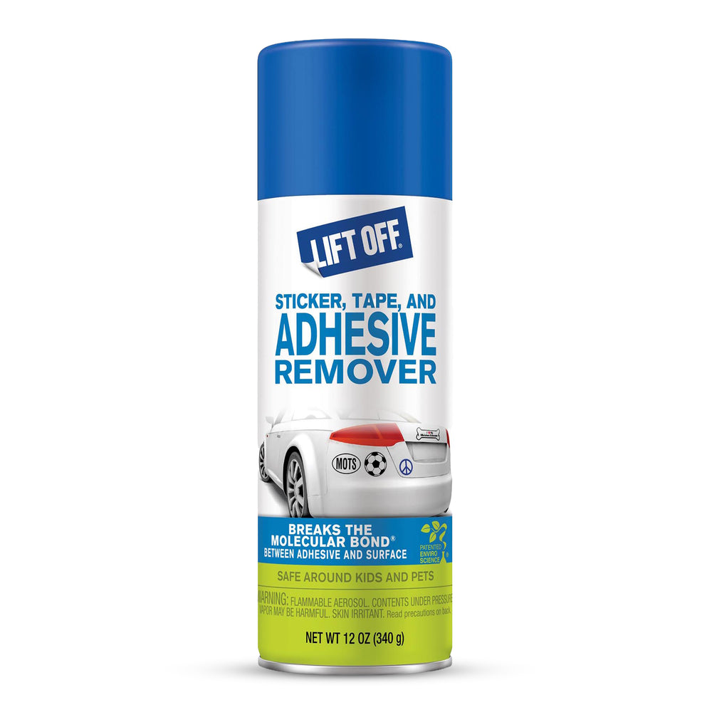 Lift Off Sticker, Tape, & Adhesive Remover 12oz