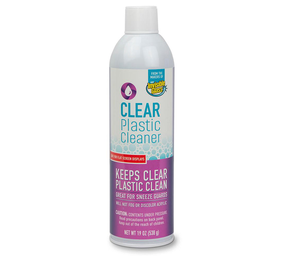 Invisible Glass Clear Plastic Cleaner 19oz