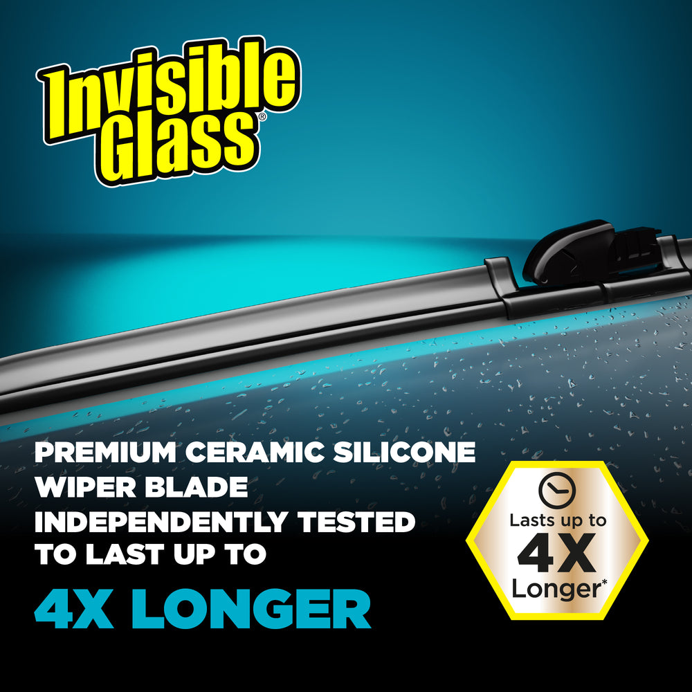 
                  
                    Invisible Glass Ceramic Silicone High Endurance Wiper Blade 24"
                  
                