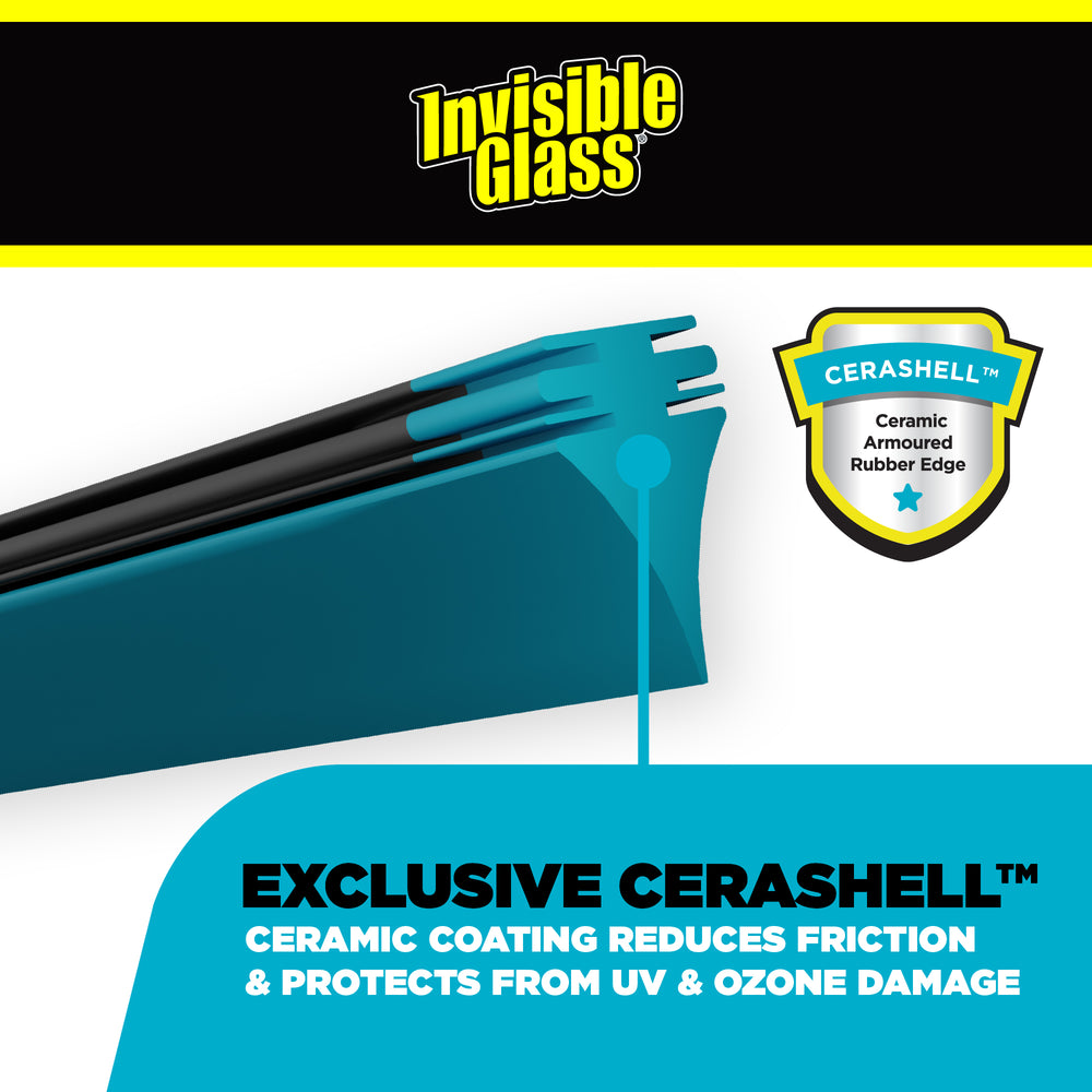 
                  
                    Invisible Glass Ceramic Silicone High Endurance Wiper Blade 24"
                  
                