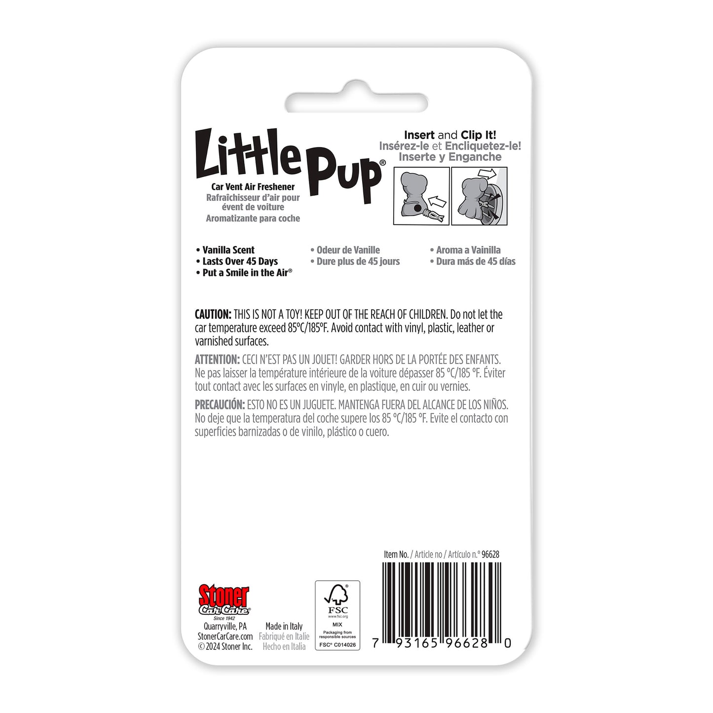 
                  
                    Little Pup Car Air Freshener (Vanilla)
                  
                