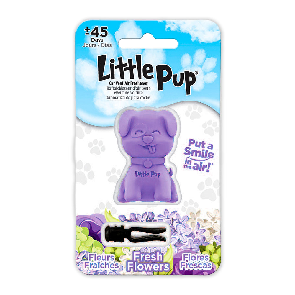 
                  
                    Little Pup Car Air Freshener (Fresh Flowers)
                  
                
