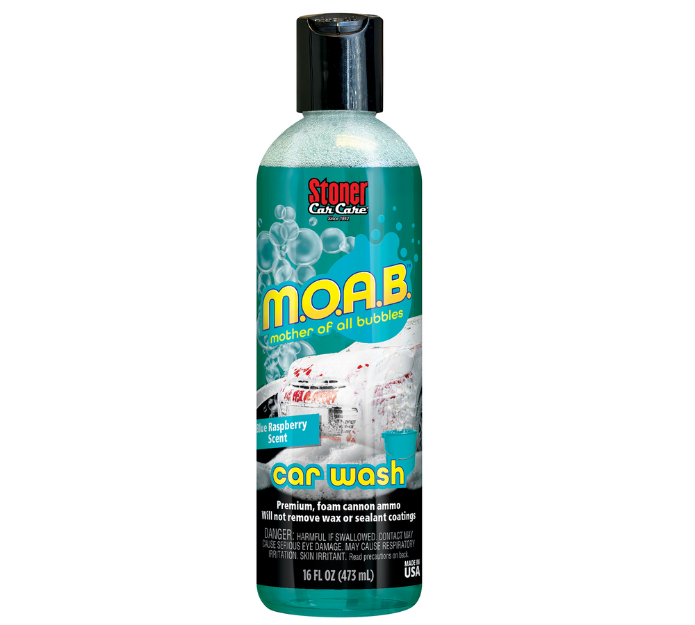 Blue Raspberry Scented Mother Of All Bubbles (M.O.A.B.) Car Wash