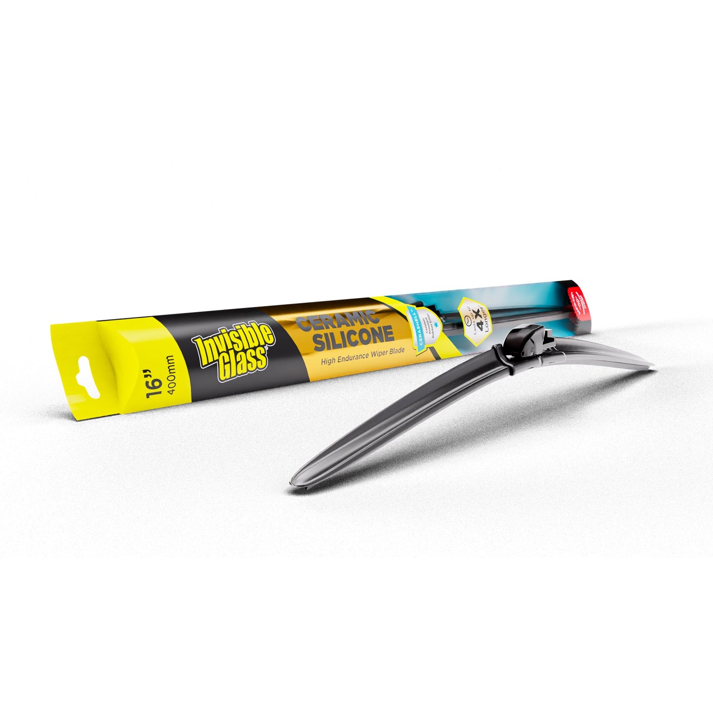 Invisible Glass Ceramic Silicone High Endurance Wiper Blade 16" - Stoner Car Care