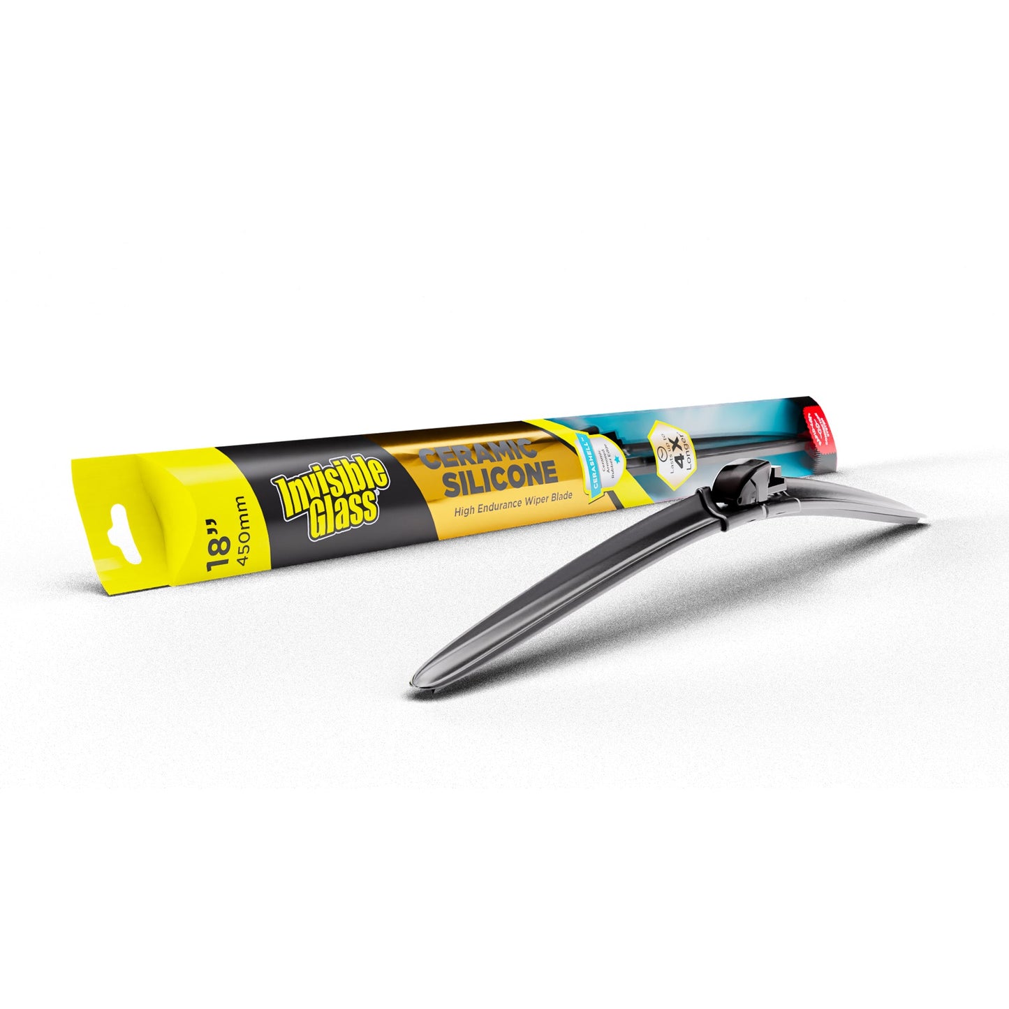 Invisible Glass Ceramic Silicone High Endurance Wiper Blade 18" - Stoner Car Care