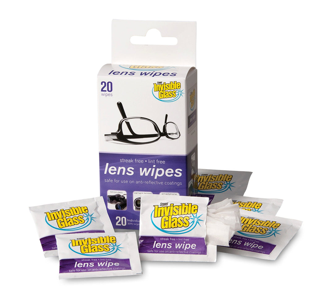 Invisible Glass Lens Wipes, 20 - Count - Stoner Car Care