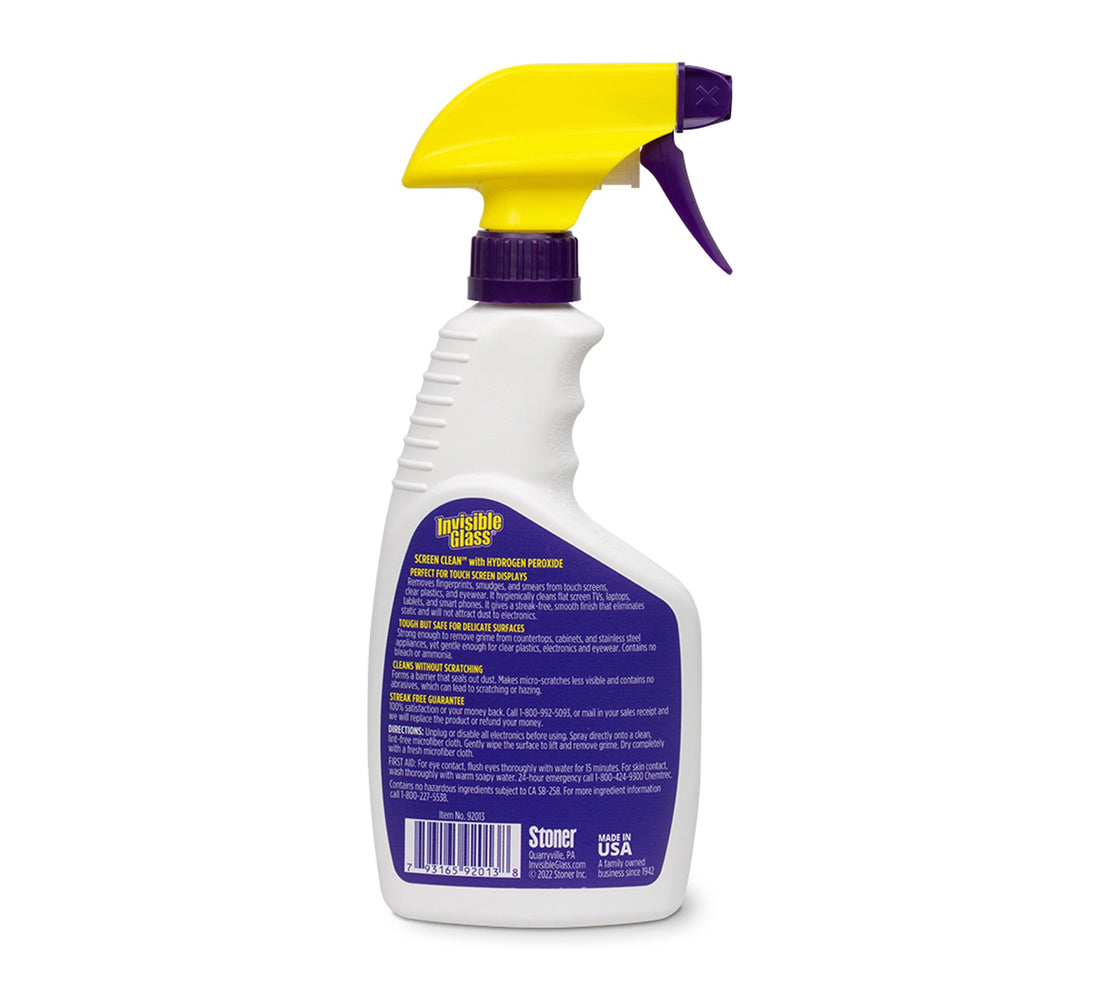 
                    
                      Invisible Glass Screen Clean w/ Hydrogen Peroxide - Stoner Car Care
                    
                  