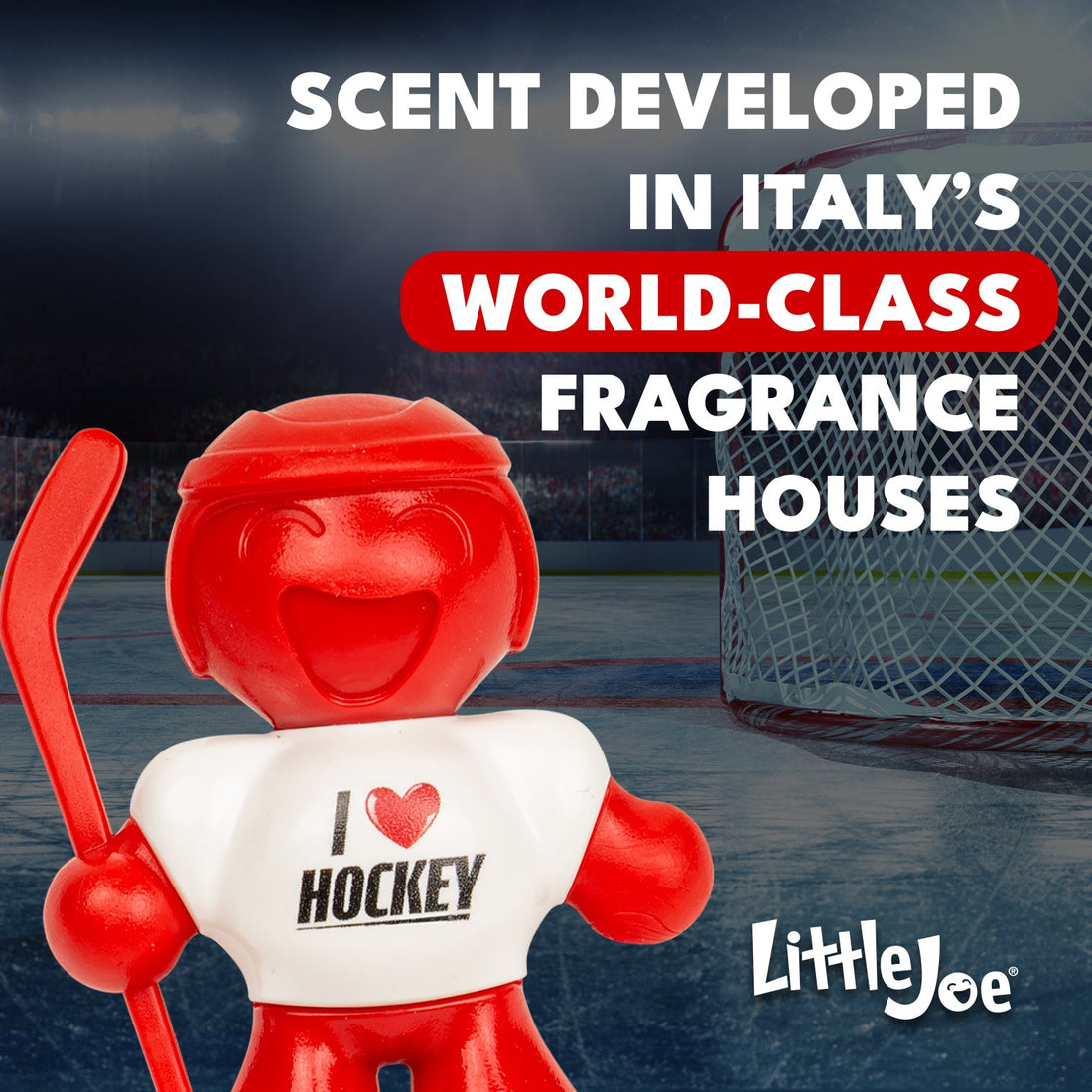 
                    
                      Little Joe Air Freshener - I Love Hockey (New Car) - Stoner Car Care
                    
                  