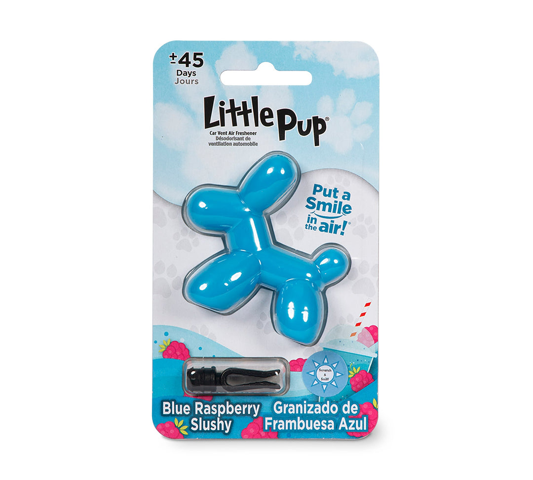 Little Pup Air Freshener (Blue Raspberry Slushy) - Stoner Car Care