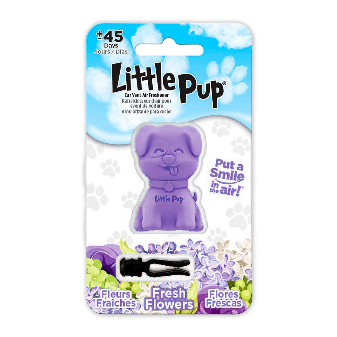 Little Pup Car Air Freshener (Fresh Flowers) - Stoner Car Care