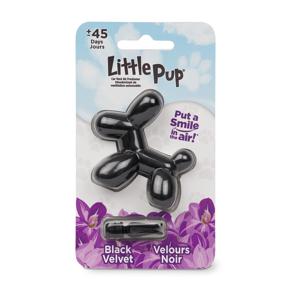Little Pup Air Freshener (Black Velvet) - Stoner Car Care