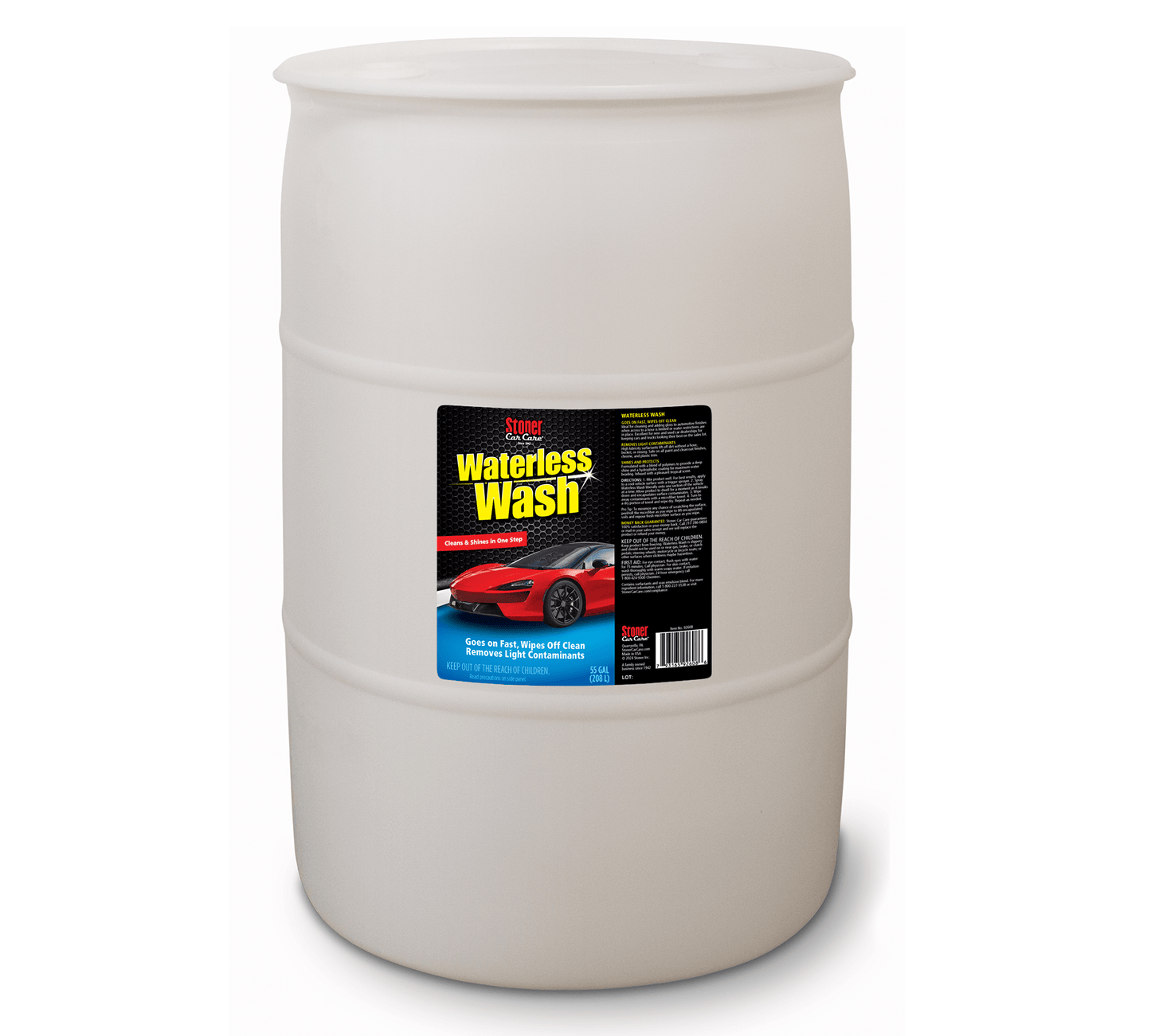 Stoner Waterless Wash 55 Gallon - Stoner Car Care