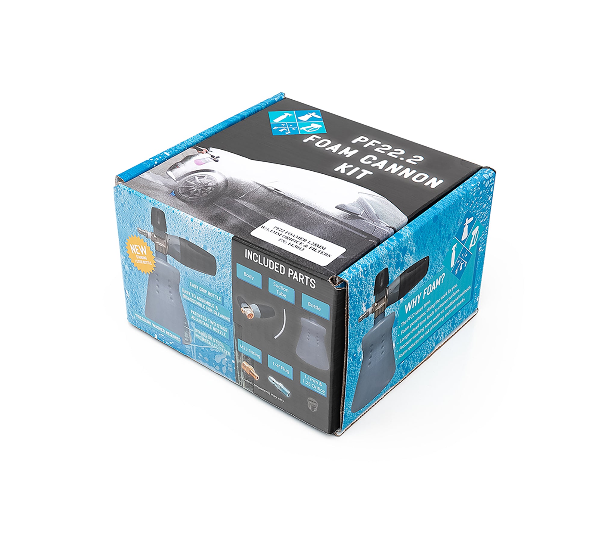 Stoner Extreme Mega Foam Cannon Kit MTM Hydro PF22.2